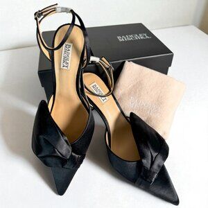 Badgley Mischka Alease Silk Bow Pumps | Size 8.5 | NWT w/ Dust Bag